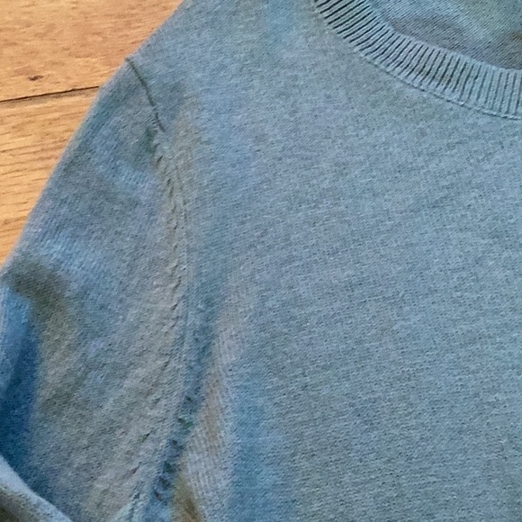 Reitmans long sleeve knit crewneck, size S, sea green - Picture 3 of 6